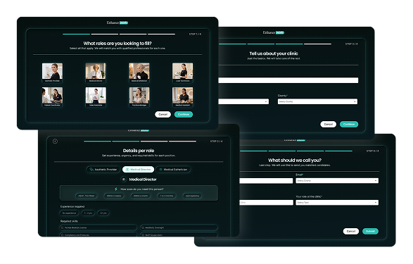 Platform screenshots